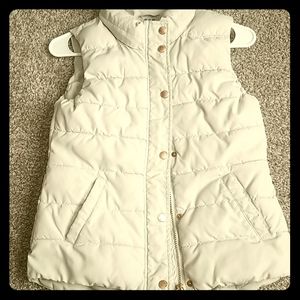 Kids cream vest